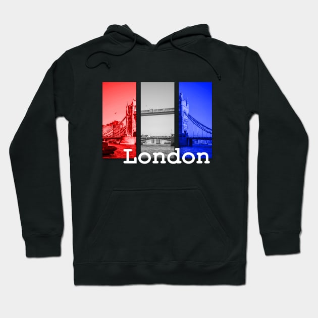 Greetings from London Hoodie by Sinmara